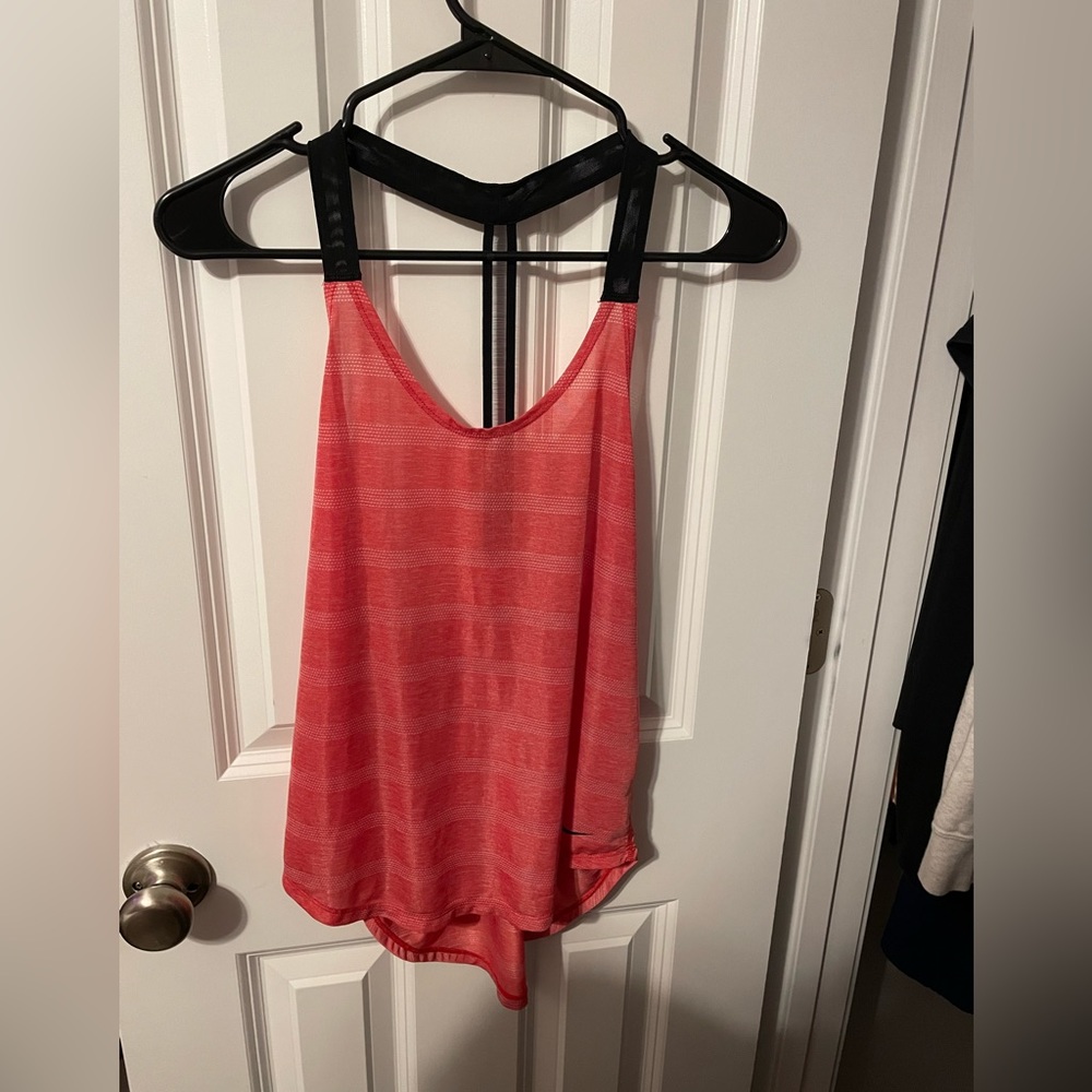 Nike pink dri-fit tank top